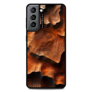 AKAM AMC-WSGS21-WOOD-9 Cover For Samsung Galaxy S21