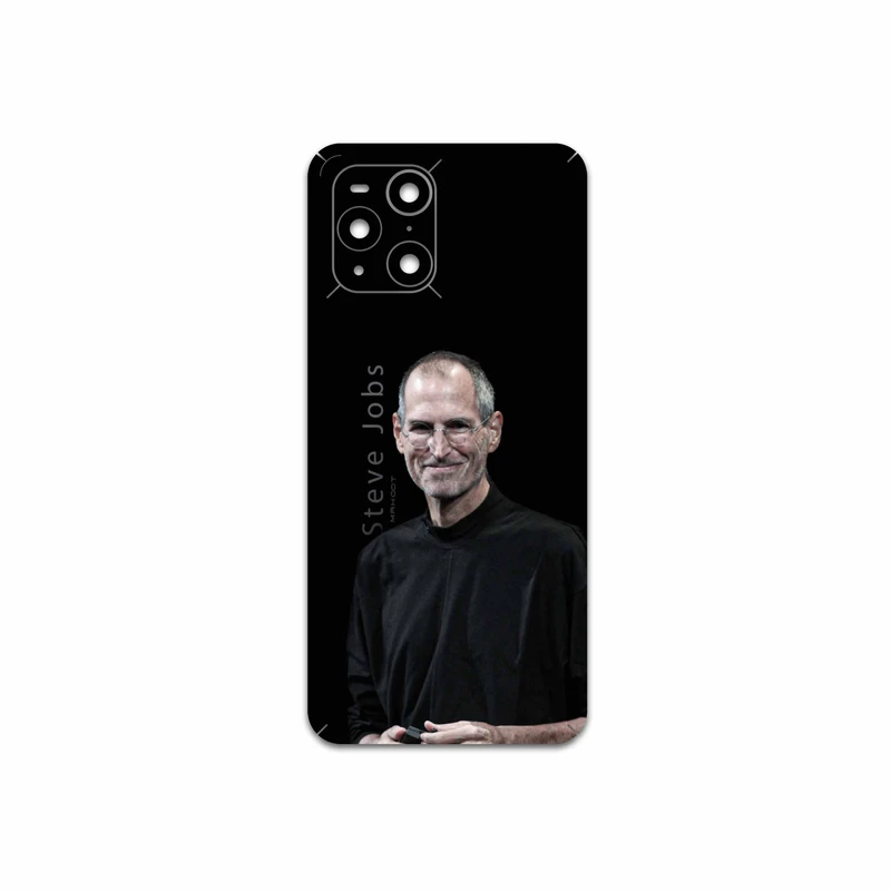 برچسب پوششی ماهوت مدل Steve-Jobs مناسب برای گوشی موبایل اپو Find X3 Pro