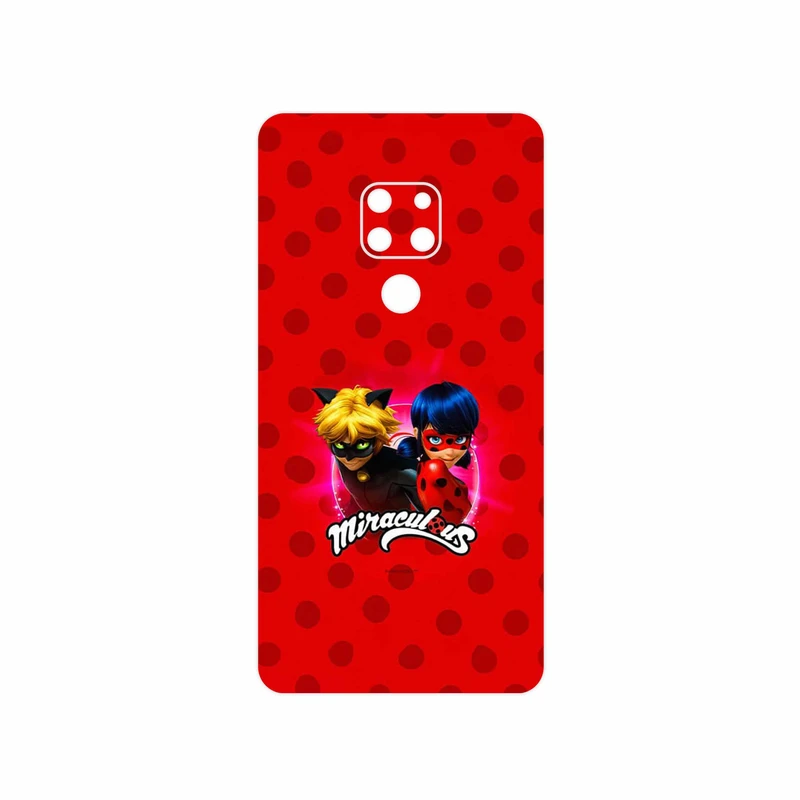 برچسب پوششی ماهوت مدل Ladybug and Cat Noir مناسب برای گوشی موبایل هوآوی Mate 20
