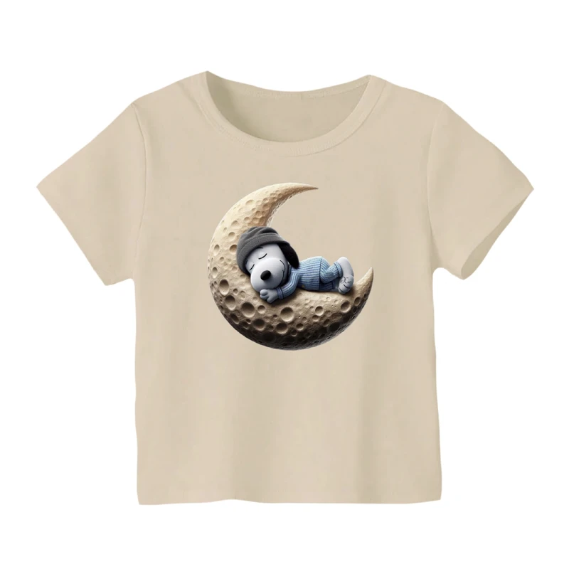 تی شرت آستین کوتاه بچگانه مدل اسنوپی کد ۶۶