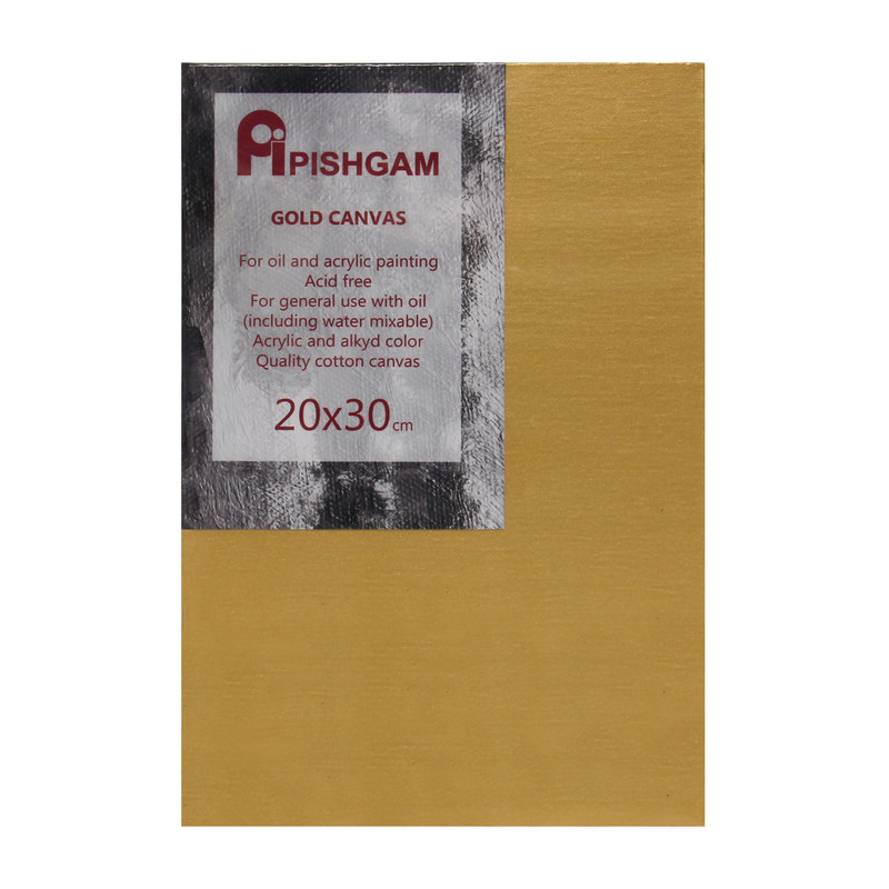 بوم نقاشی پیشگام مدل Gold Normal سایز 20x30 سانتی متر