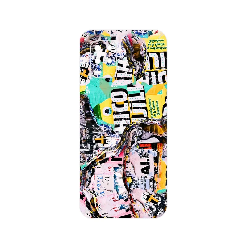 برچسب پوششی ماهوت مدل Collage of Teared Paper مناسب برای گوشی موبایل شیائومی Mi 10 Lite 5G
