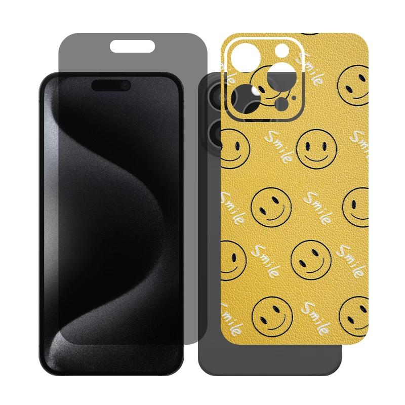 محافظ صفحه نمایش حریم شخصی گلس مدل Together مناسب برای گوشی موبایل اپل iPhone 16 Pro Max به همراه برچسب پوششی