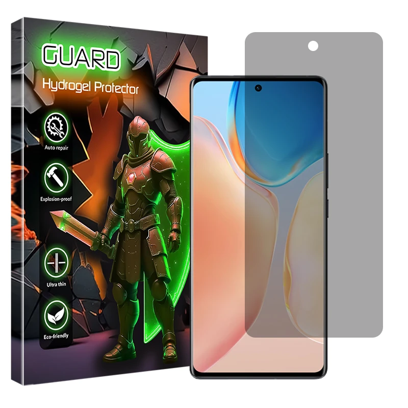 محافظ صفحه نمایش حریم شخصی گارد مدل Tough مناسب برای گوشی موبایل ویوو X70 Pro Plus