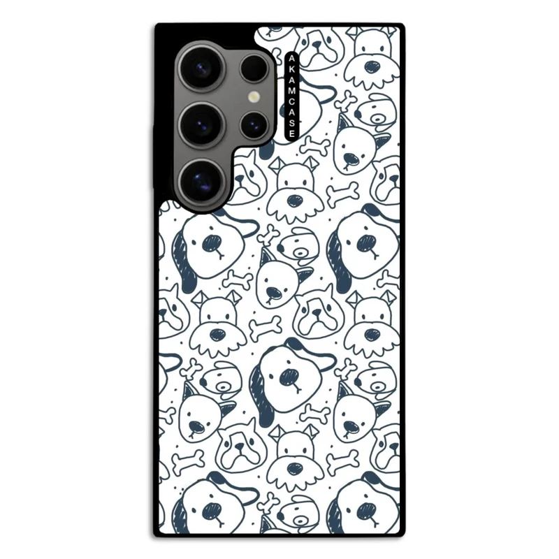 کاور آکام مدل AMC-WSGS24U-DOGS-5 مناسب برای گوشی موبایل سامسونگ Galaxy S24 Ultra