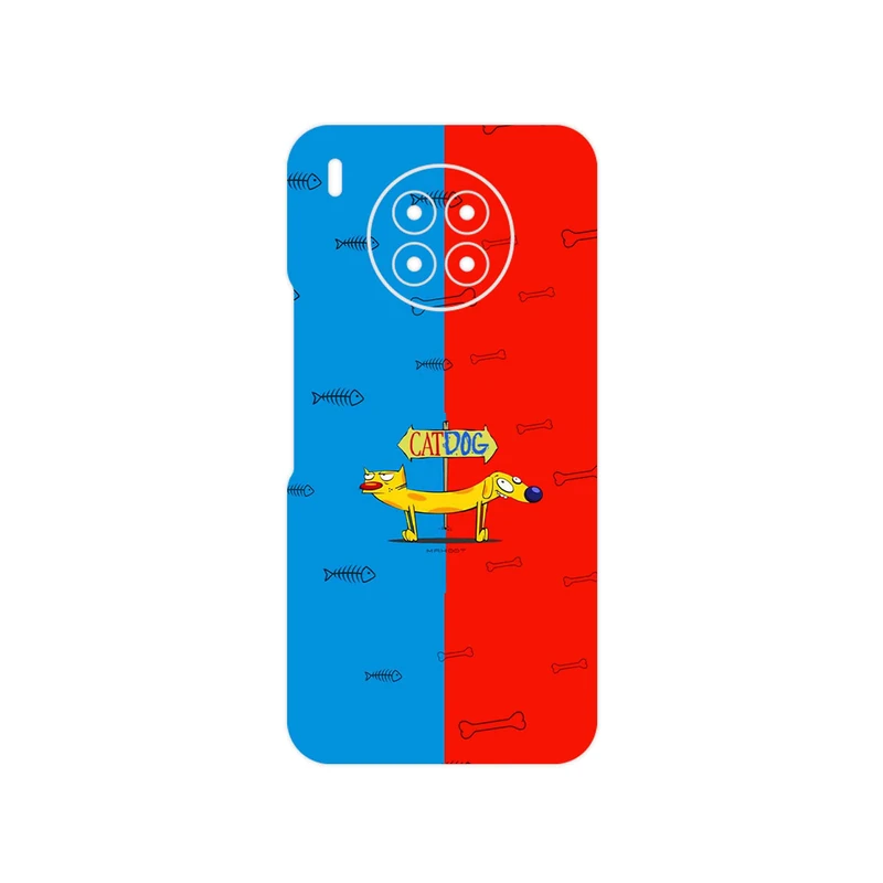 برچسب پوششی ماهوت مدل CatDog مناسب برای گوشی موبایل هوآوی Nova 8i