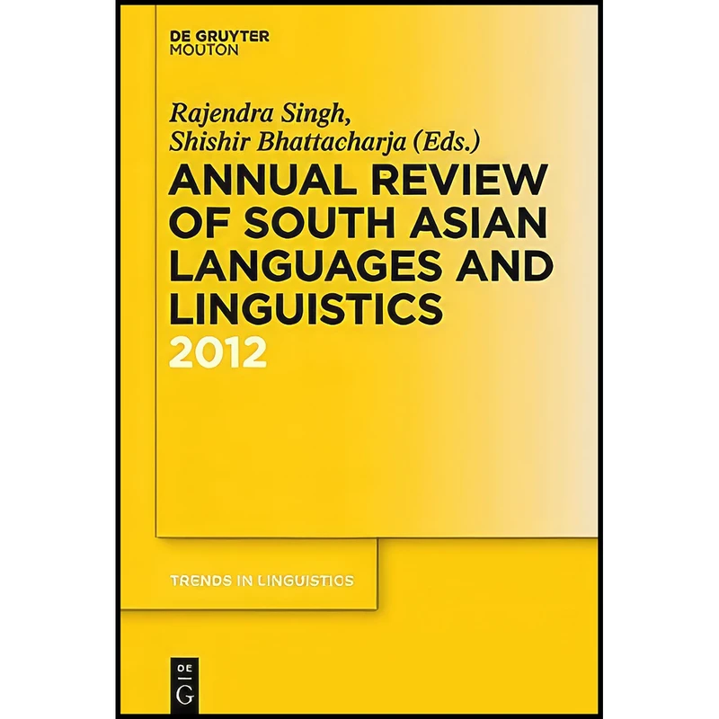 کتاب Annual Review of South Asian Languages and Linguistics  اثر Rajendra Singh انتشارات de Gruyter Mouton