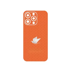 MAHOOT Minimalist origami bird Cover Sticker for Apple iphone 13 Pro