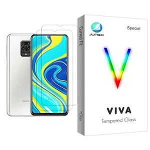 Junbo Viva Glass MIX002 Screen Protector For Xiaomi Redmi Note 9 Pro (India) Pack Of 2