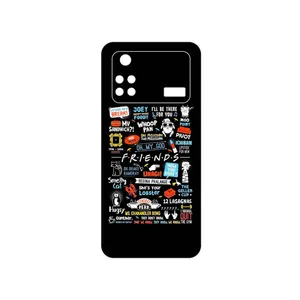 MAHOOT Friends 2 Cover Sticker for Xiaomi Poco M4 Pro 4G