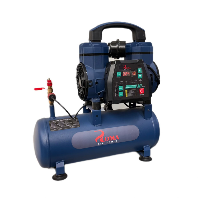 کمپرسور باد دیجیتال روما مدل AC800F10 ظرفیت ۱۰ لیتر