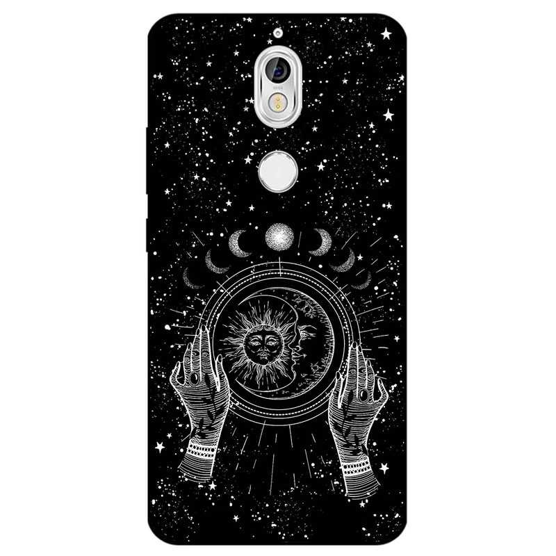 کاور مگافون طرح ماه و خورشید مدل 1892 مناسب برای گوشی موبایل نوکیا 7     