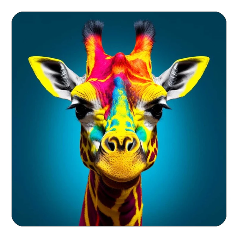 مگنت کاکتی طرح حیوانات رنگی مدل mp25586