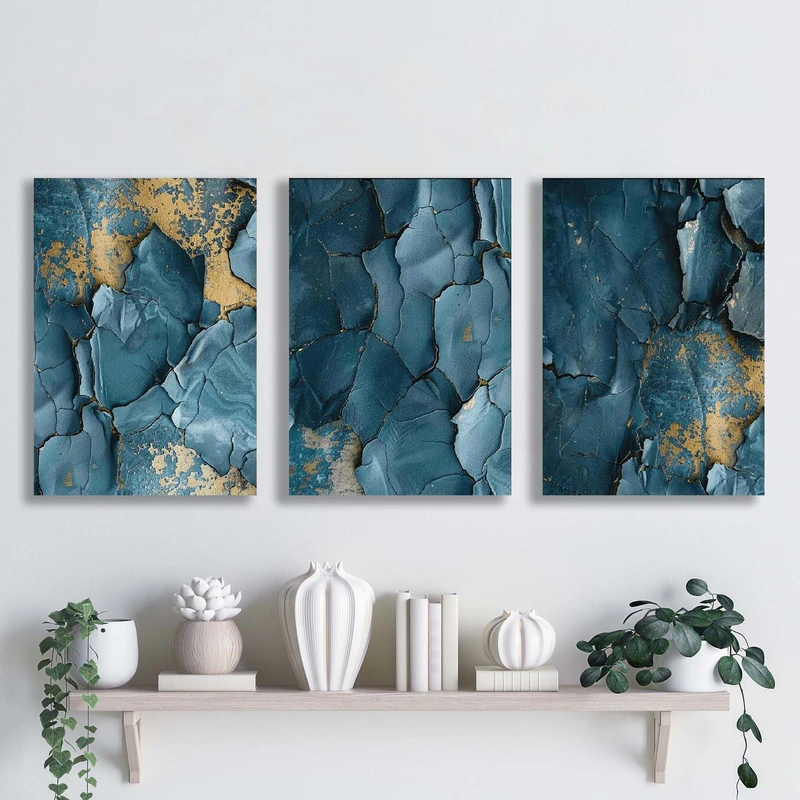 تابلو شاسی آتریسا مدل آبستره ATA101 مجموعه سه عددی