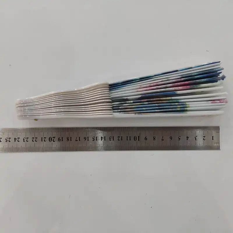 بادبزن دستی طرح طاووس