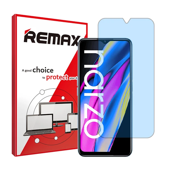 محافظ صفحه نمایش ریمکس مدل HyBLU مناسب برای گوشی موبایل ریلمی Narzo 50A Prime