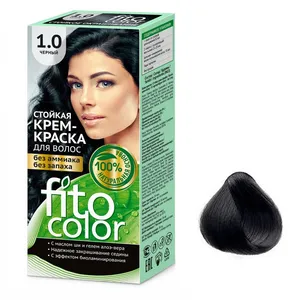 کیت رنگ مو فیتو کاسمتیک شماره 1.0 حجم 115 میلی لیتر رنگ مشکی