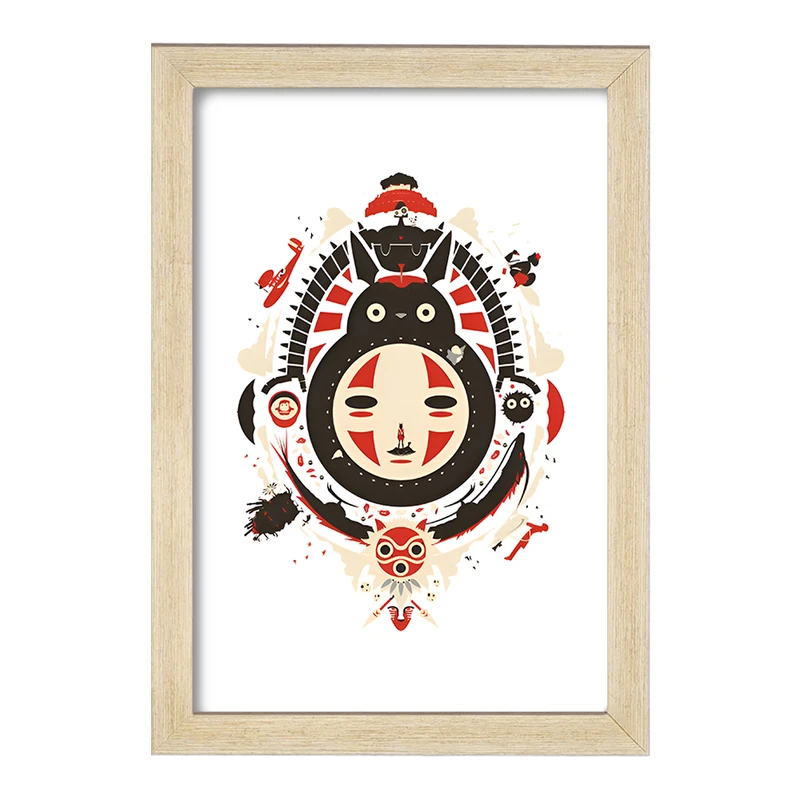 تابلو خندالو مدل انیمه توتورو (Totoro) کد F3472