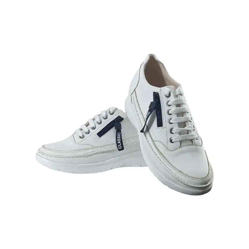 کفش روزمره زنانه مدل شراره رنگ سفید کد 413889