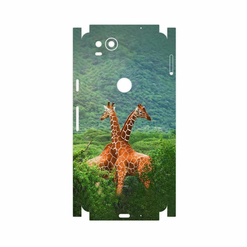 برچسب پوششی ماهوت مدل Giraffe-FullSkin مناسب برای گوشی موبایل گوگل Pixel 2