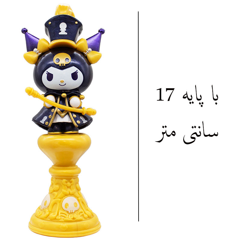 فیگور مدل کرومی طرح کلارنت نواز کد 01 ارتفاع 17 سانتی متر