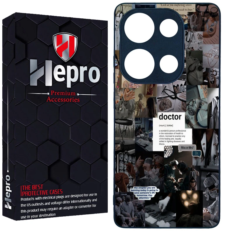 کاور هپرو طرح فانتزی مدل TPU مناسب برای گوشی موبایل شیائومی REDMI NOTE 13 PRO 4G