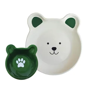 سرویس غذاخوری 2 پارچه کودک  یک نفره مدل خرس