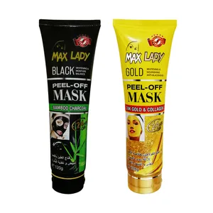 ماسک صورت مکس لیدی مدل Gold و Black وزن 120 گرم