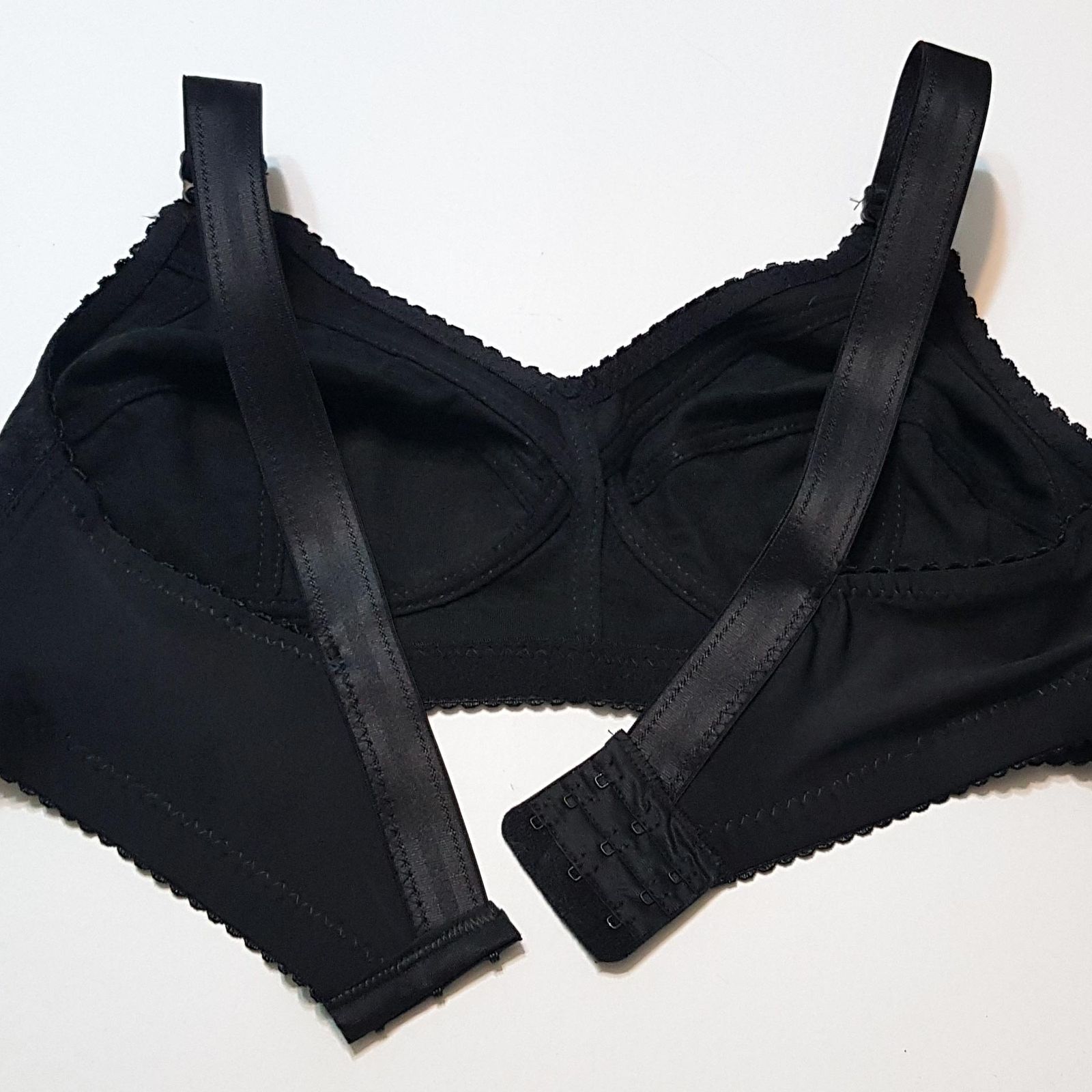 سوتین زنانه ماییلدا مدل شکوفه بدون فنر کد 5054 رنگ مشکی -  - 5