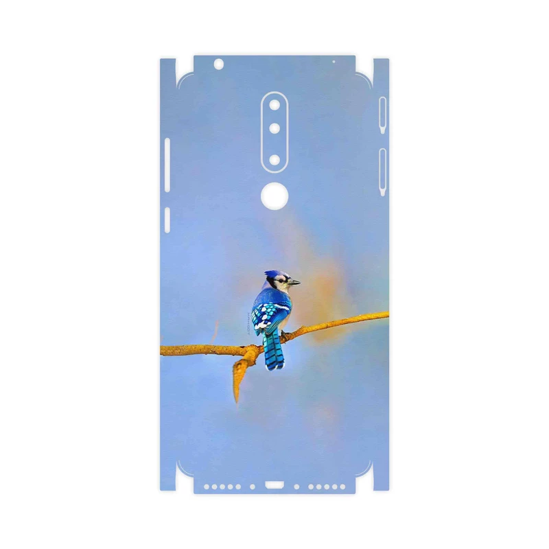 برچسب پوششی ماهوت مدل Cyanocitta cristata-FullSkin مناسب برای گوشی موبایل نوکیا 3.1 Plus