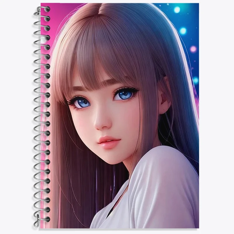 دفتر لغت 50 برگ خندالو طرح دخترانه کد N1273