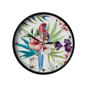 ساعت دیواری مدوپد طرح طوطی مدل PAT00060