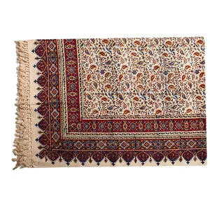 رومیزی قلمکار طرح بادامی کد 135200-2