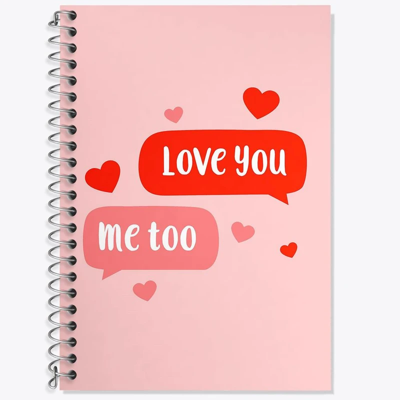 دفتر لغت 50 برگ خندالو مدل عاشقانه کد 27146