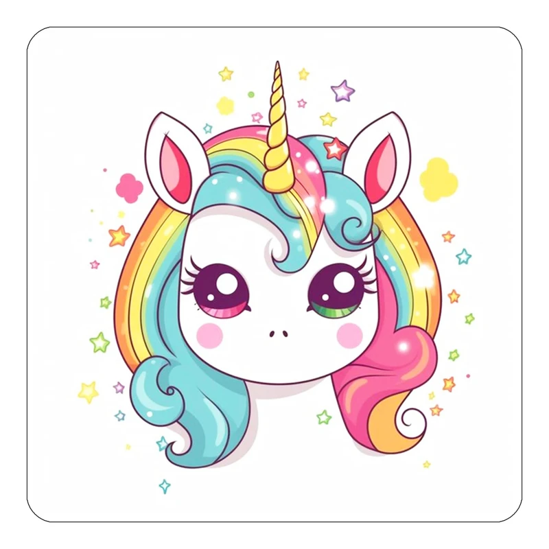 مگنت کاکتی طرح اسب تک شاخ و یونیکورن مدل mp29889