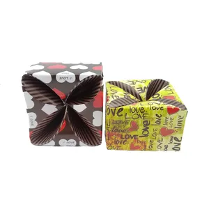 جعبه هدیه مدل کیکی  کد 1 مجموعه 2 عددی