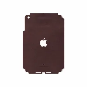 MAHOOT Matte-Dark-Brown-Leather Cover Sticker for Apple iPad mini 2012 A1432