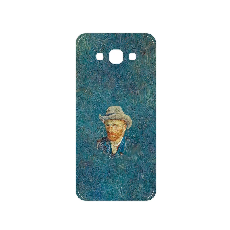 برچسب پوششی ماهوت مدل Self portrait with a gray felt hat مناسب برای گوشی موبایل سامسونگ Galaxy A8