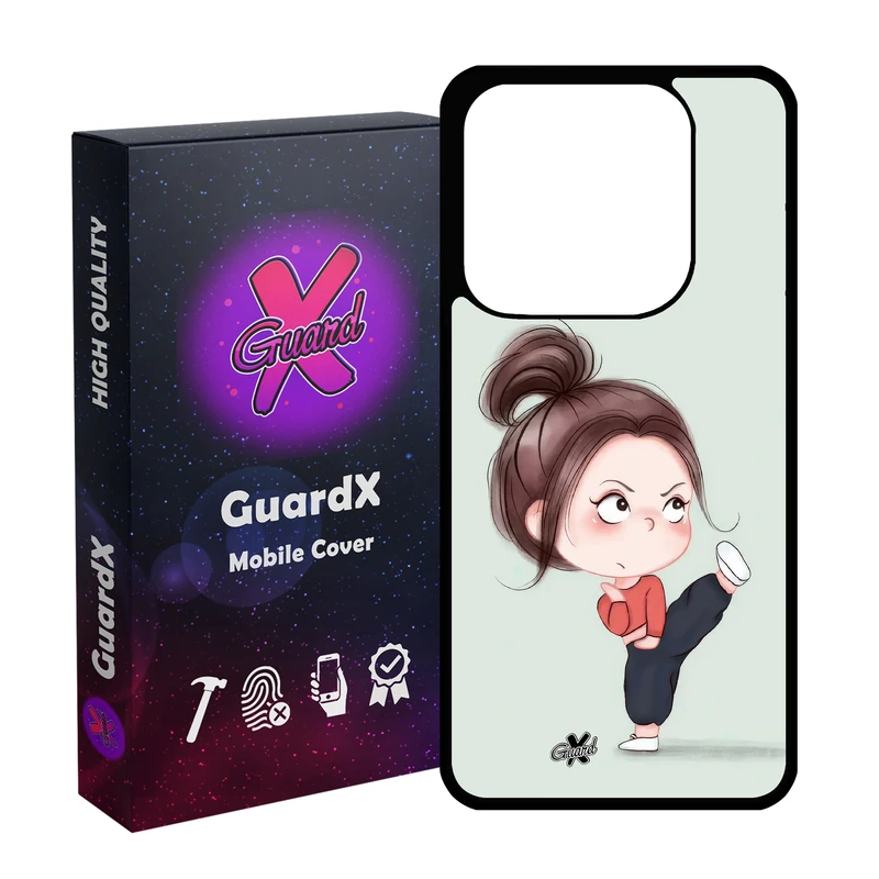 کاور گارد ایکس طرح Girl مدل 10663 مناسب برای گوشی موبایل شیائومی Redmi Note 14 4G