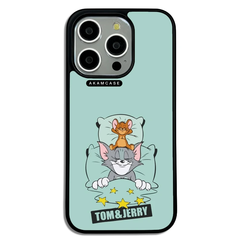 کاور آکام مدل AMC-WA15PRO-TOM & JERRY10 مناسب برای گوشی موبایل اپل iPhone 15 Pro