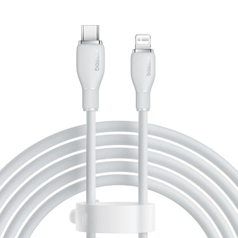 کابل تبدیل USB-C به لایتنینگ بیسوس مدل Pudding 103355701311 طول 2 متر