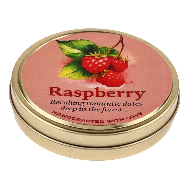 شمع کاسه ای معطر مدل Raspberry با رایحه چوب زمان اتمام 5 ساعت