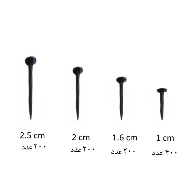 میخ مدل Shoes-Nail-1000 مجموعه 1000 عددی میخ مدل Shoes-Nail-1000 مجموعه 1000 عددی