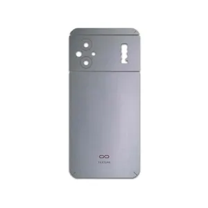 MAHOOT Matte-Silver Cover Sticker for Xiaomi Poco M5