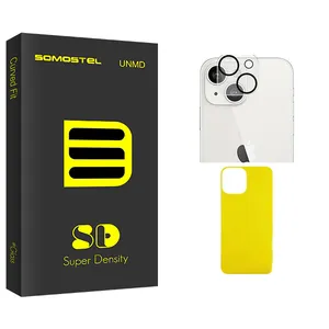 Somastel SD Glass FLL Back Protector For Apple iPhone 13 mini With Camera Lens Protector
