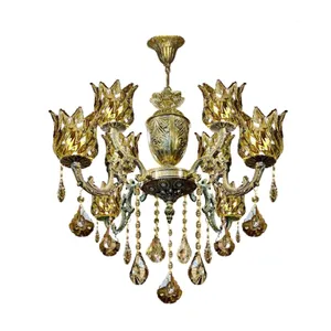 لوستر 8 شعله چشمه نور کد C2544.4