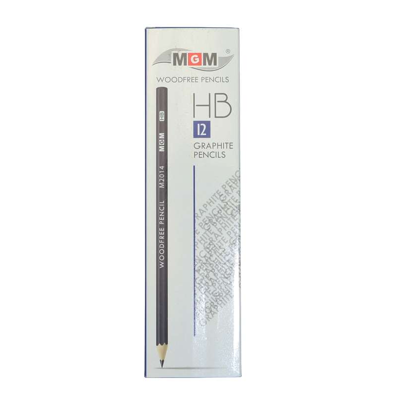 مداد مشکی ام جی ام مدل 2014 بسته 12 عددی