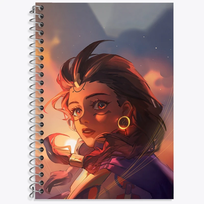 دفتر لغت 50 برگ خندالو طرح بازی اورواچ (Overwatch) کد 31638