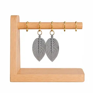 جاکلیدی رومیزی چوبی مدل مکرومه کد 2520