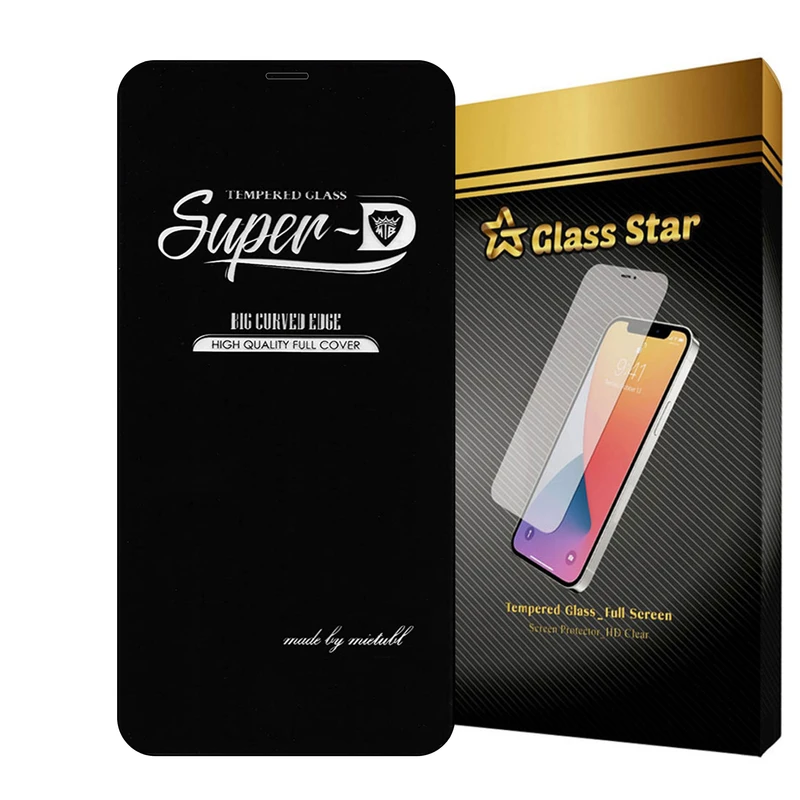 محافظ صفحه نمایش گلس استار مدل SUPERPLUSS مناسب برای گوشی موبایل اپل iPhone 12 Pro